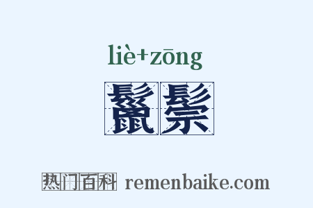 鬣鬃是什么意思的图片